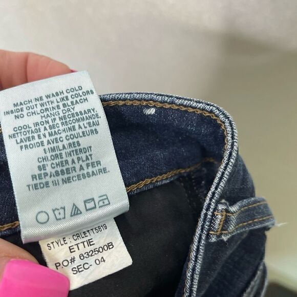 Joe’s Jeans Ettie Cuffed Crop Skinny Jeans 27 - Picture 5 of 6